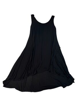 Swimsuits For All Black Swim Cover-Up Dress Size 14 — Flowy, Easy, Beach-Ready